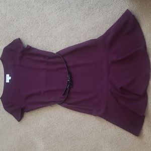 NWOT ELLE Burgundy Dress
